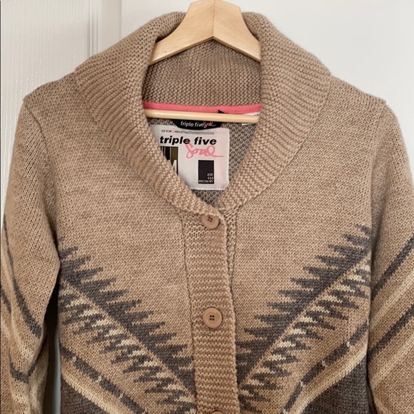 EUC Triple Five Soul Professor Cardigan - Picture 4 of 8